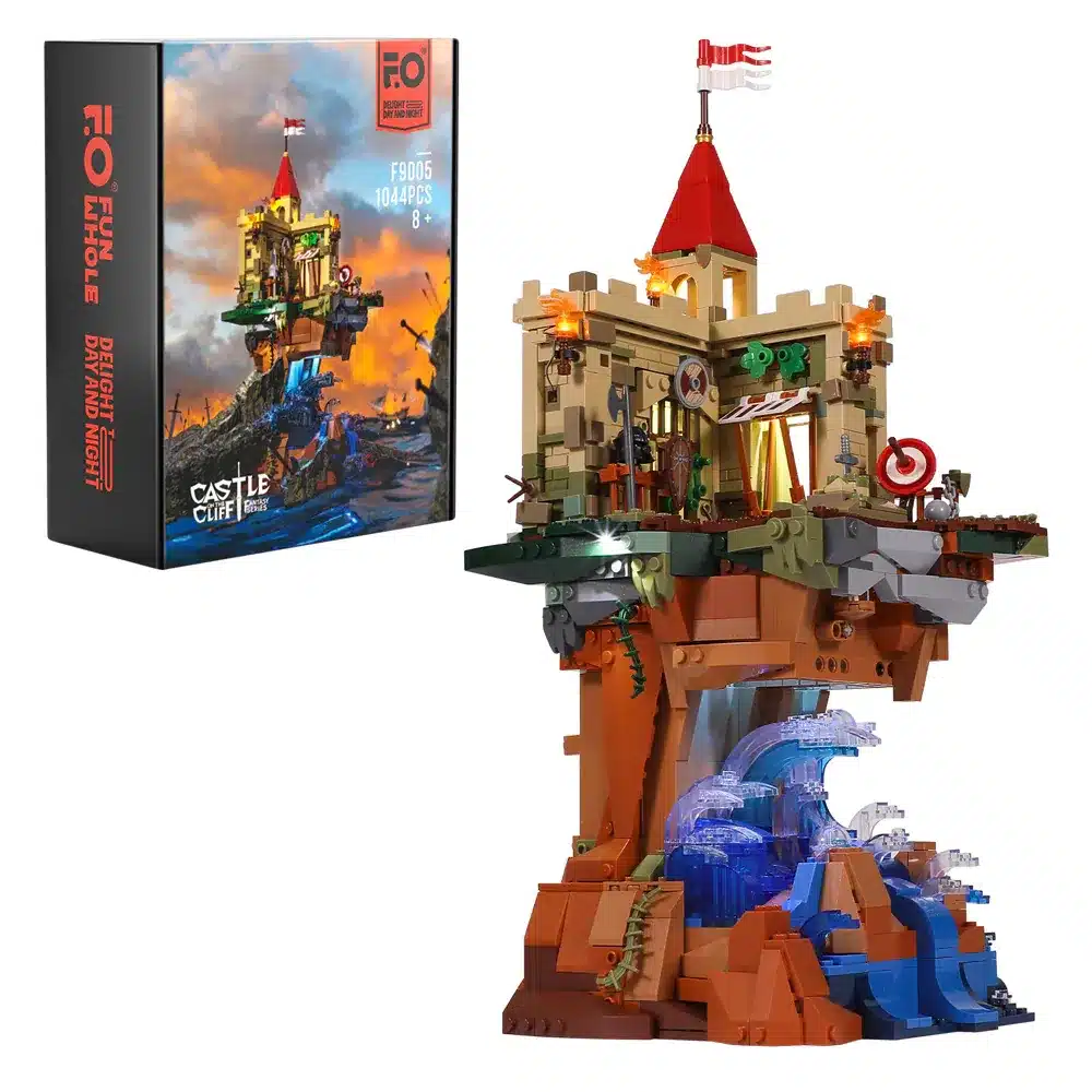 funwhole fh9005 castle on the cliff