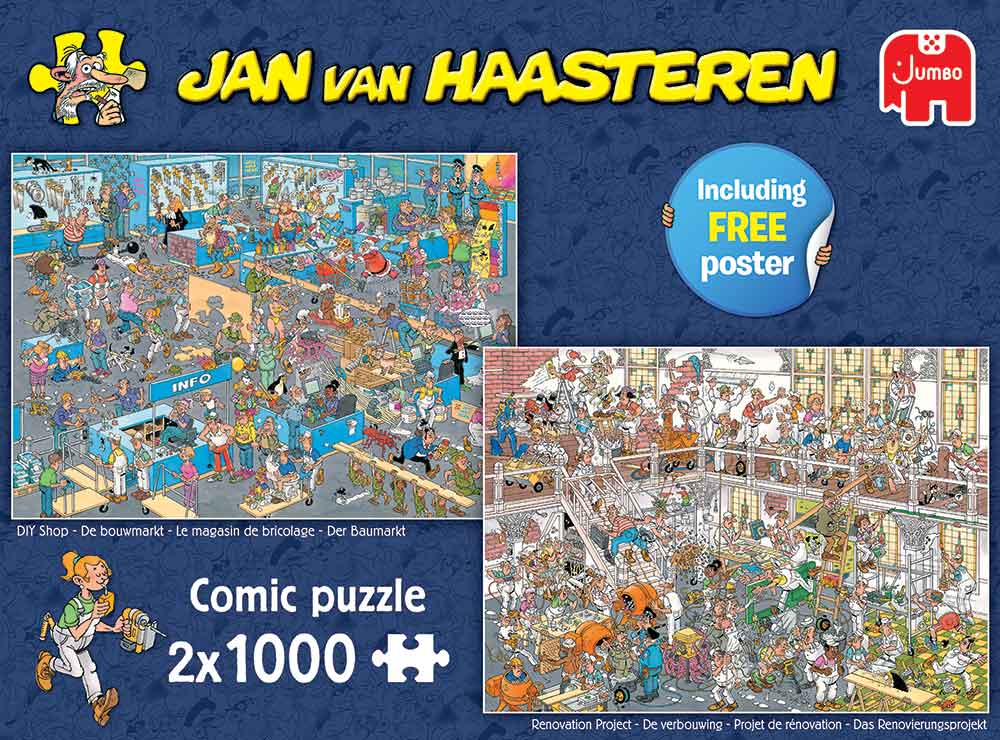 jan van haasteren de bouwmarkt & de verbouwing