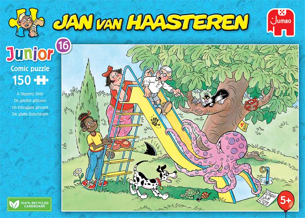 jan van haasteren de gladde glijbaan
