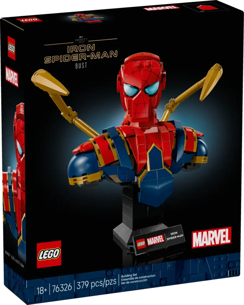 lego marvel 76326 iron spider man bust (1)