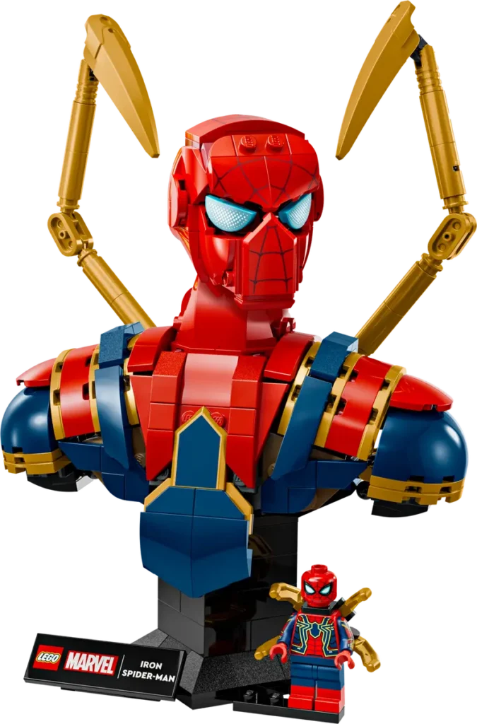 lego marvel 76326 iron spider man bust (3)