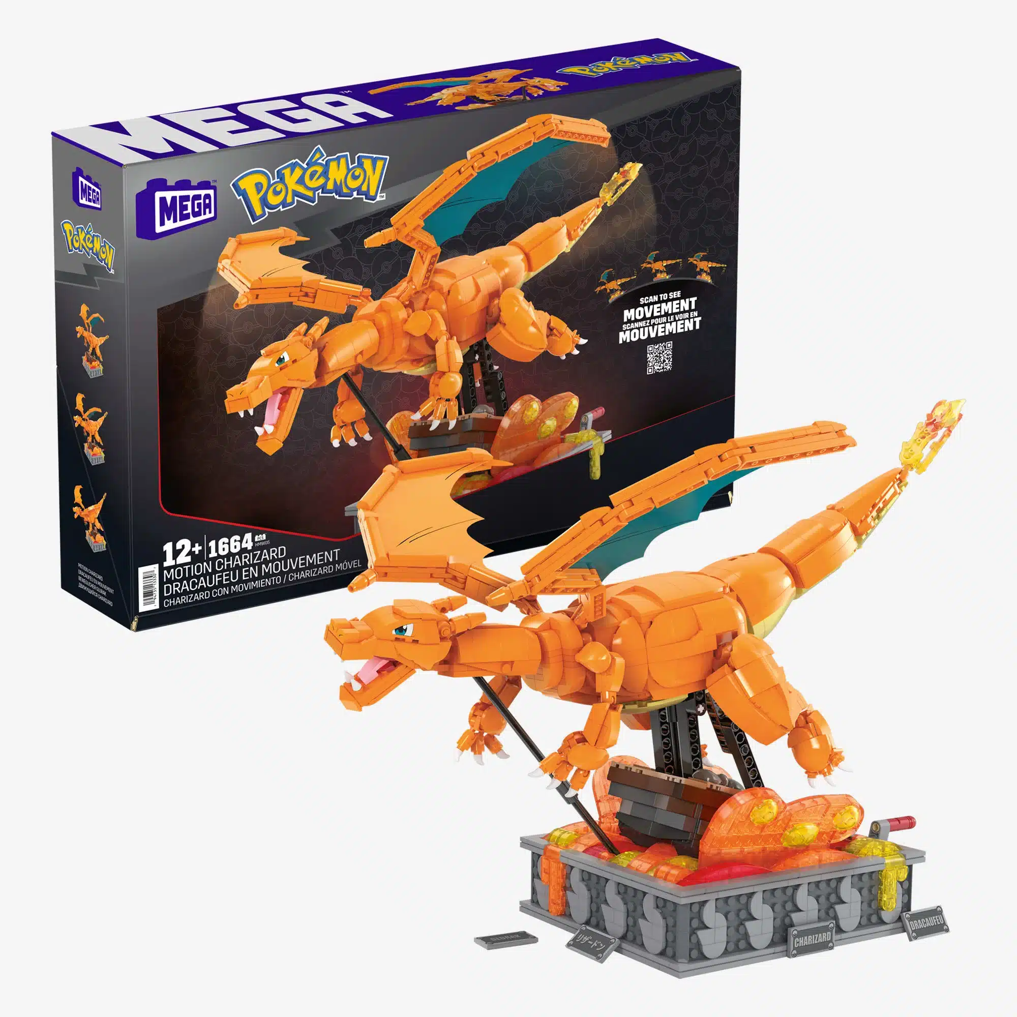 mega pokemon motion charizard