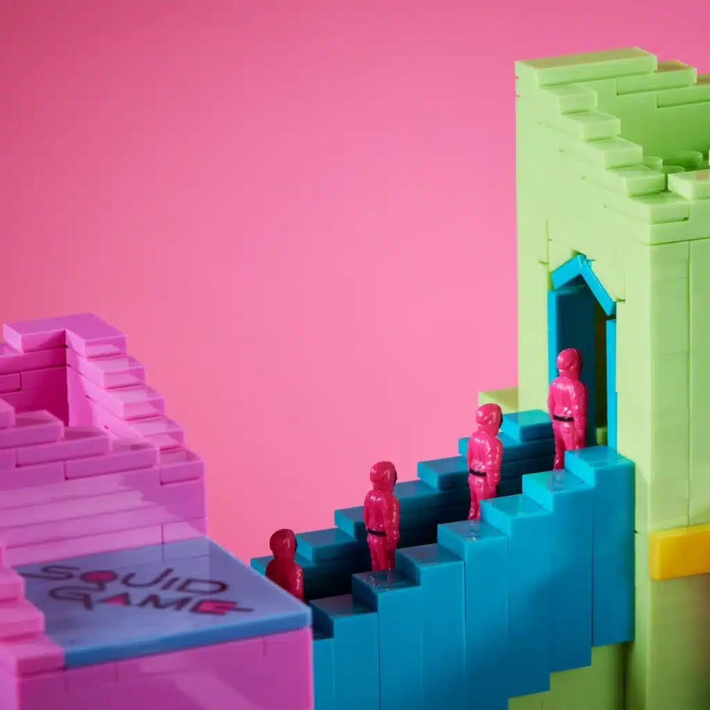 mega squid game staircase collector building set (13)