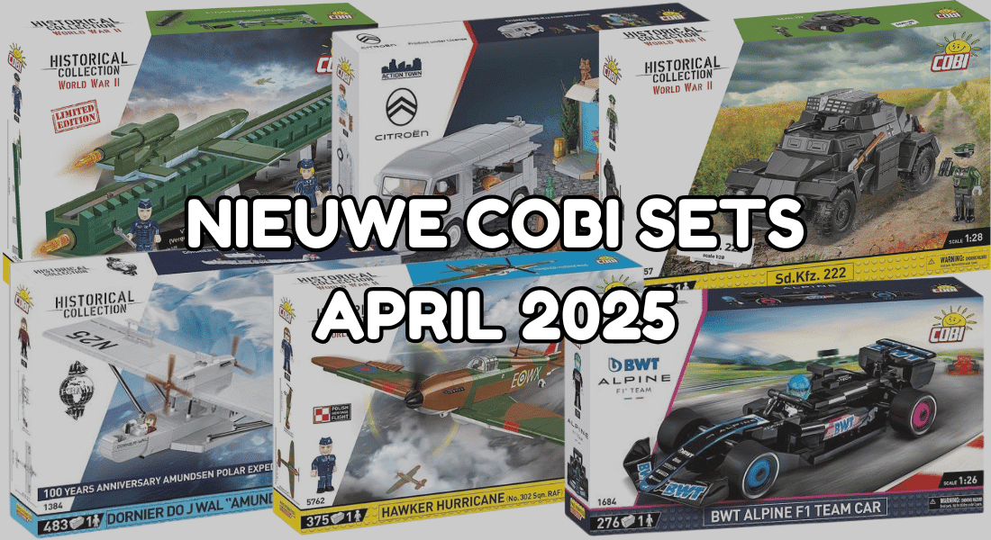 [Releases] Deze nieuwe COBI sets verschijnen in april 2025
