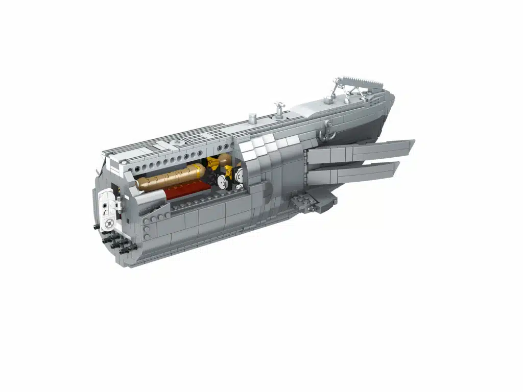 revell brick system 00960 submarine “das boot” (2)