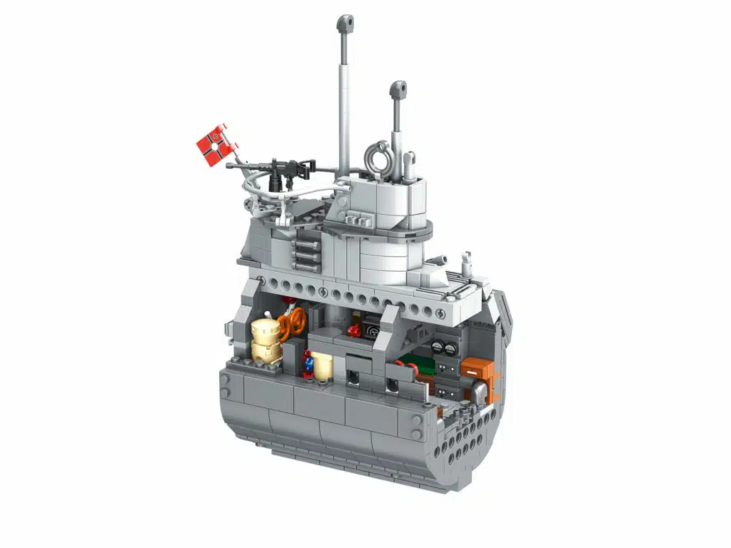 revell brick system 00960 submarine “das boot” (3)