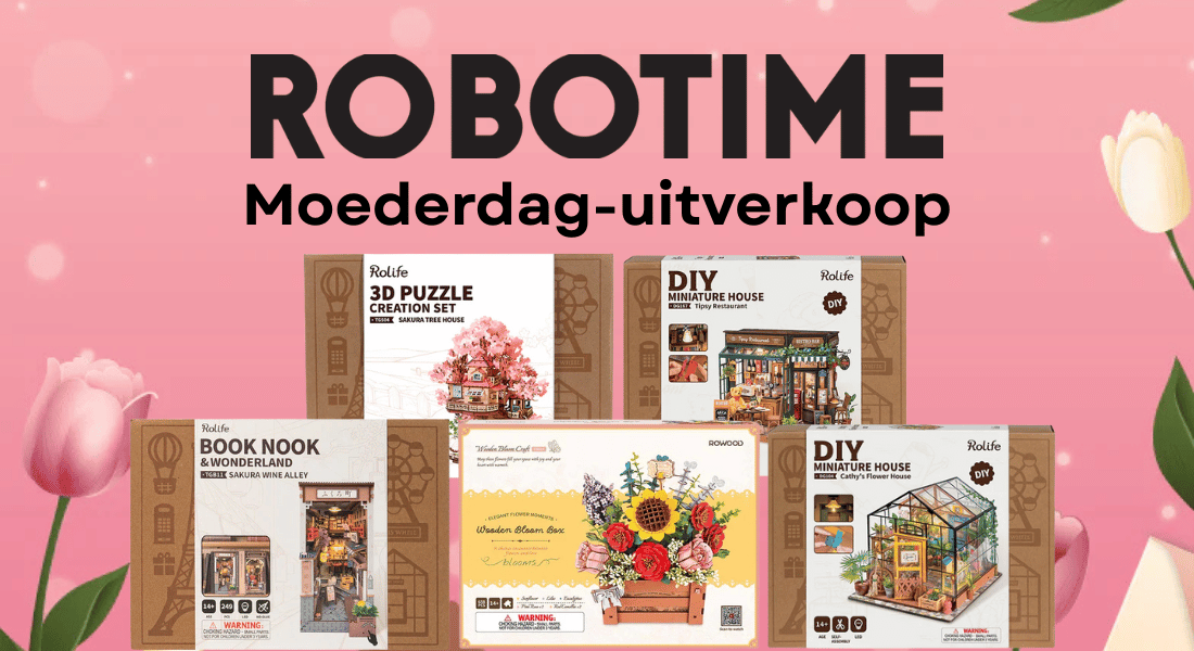 Profiteer van de Robotime Moederdag-uitverkoop 2025